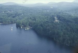 Camp Kehonka: Aerial view of Cove